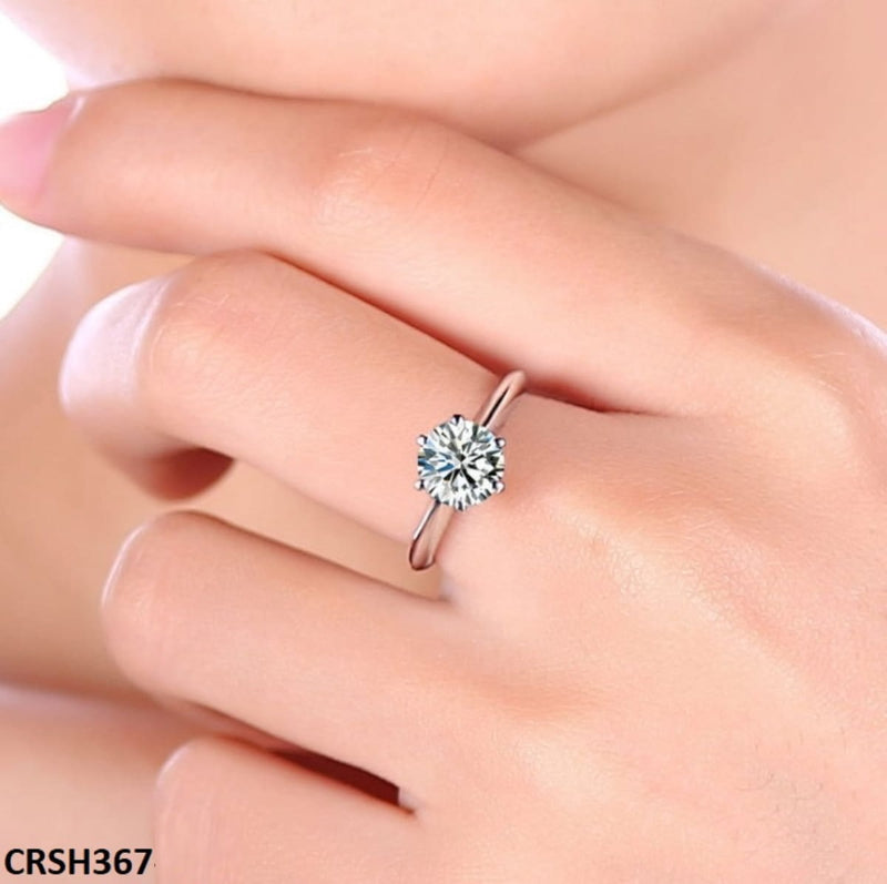 Birthstone Ring Adjustable